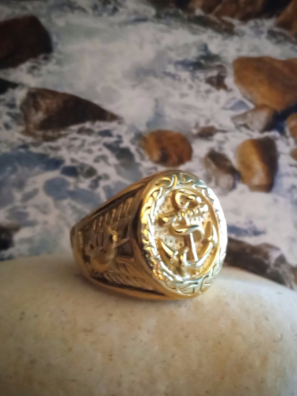 Pirate Captain William Kidd ~ Magick Ring ~ Brigantine